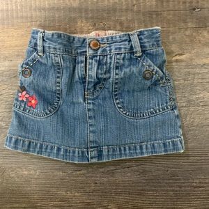 Little girls jean skirt